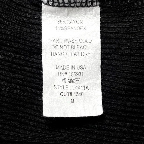 Black Ribbed Bodycon Cut Out Mini Dress - Picture 4 of 4